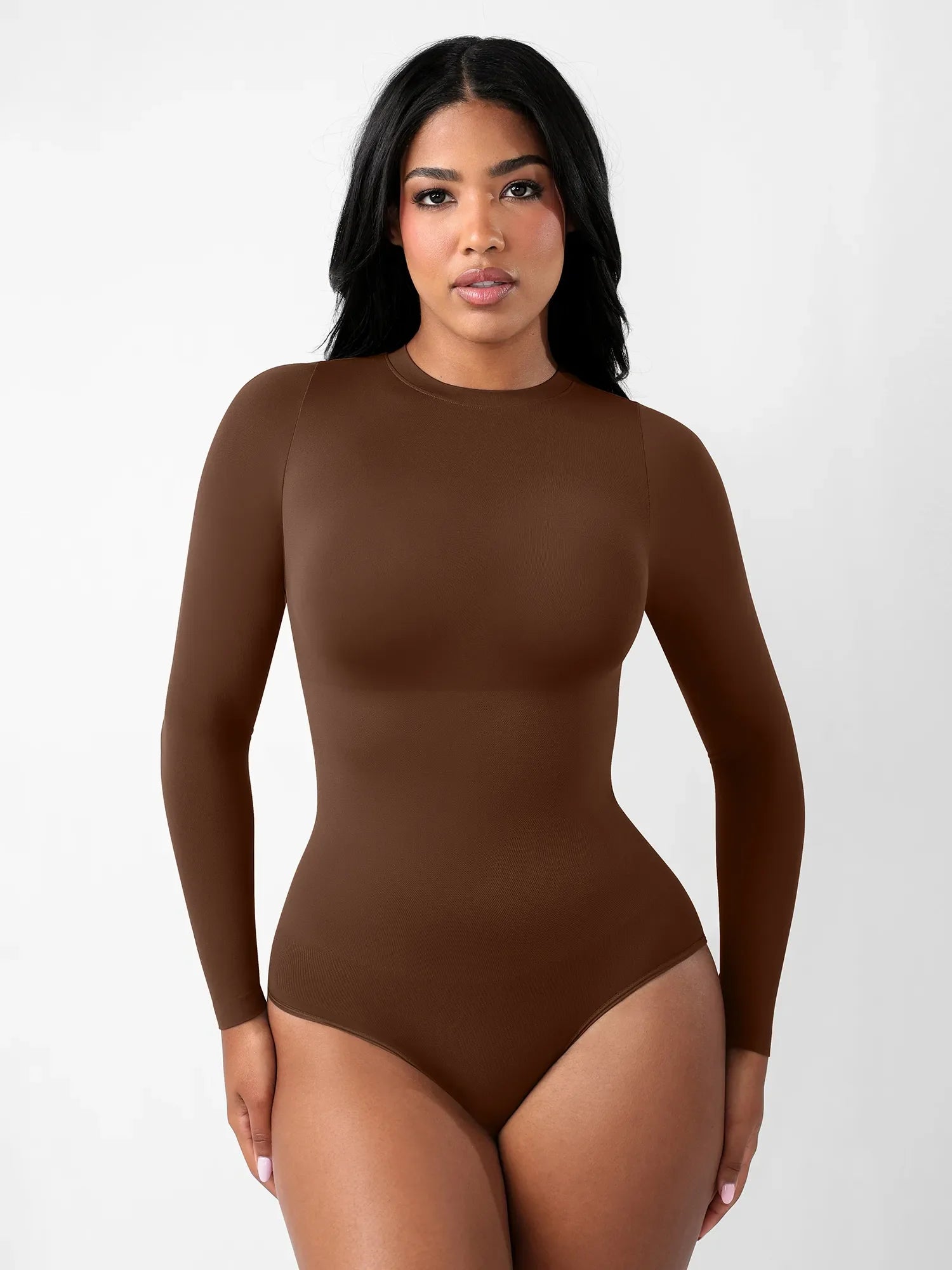 Seamless Ultra-Soft Crew Neck Bodysuit