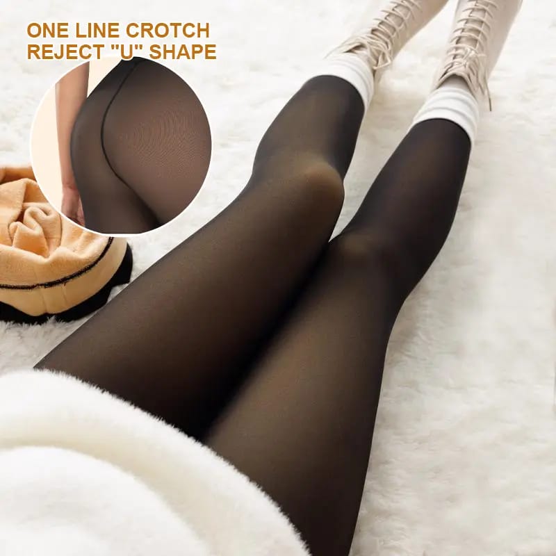 Viral One-Seam Shaping Fleece Leggings